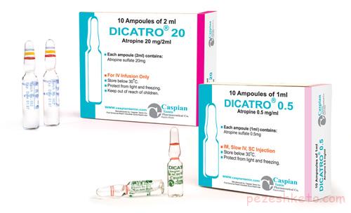آشنایی با داروی آتروپين‌