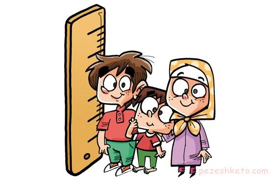 کوتاهی قد در کودکان