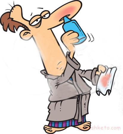 نکاتی برای بند آوردن خون بینی