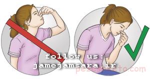 خون دماغ شدن  دلایل خون دماغ شدن