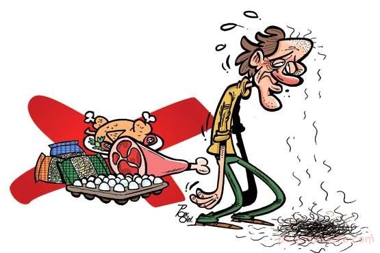 دلایل ریزش مو در رژیم لاغری