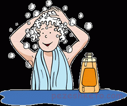 شستشوی روزانه مو